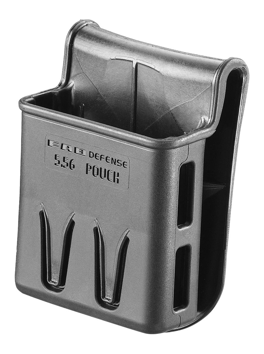 FAB Defense FX556P M4 Mag Pouch Compatible w/ M16/ AR-15 Belt Mount Black P