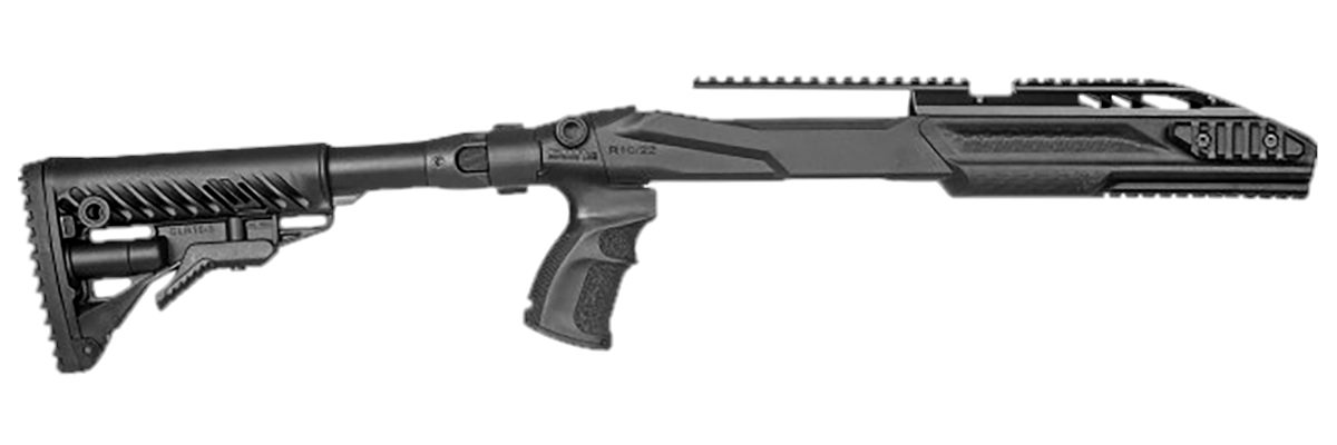 FAB Defense FXM4PR1022B M4 Conversion Kit Matte Black Synthetic, Collapsibl