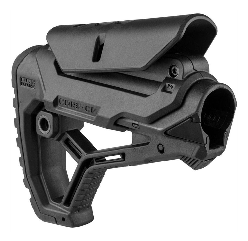 FAB Defense GL-Core CP Buttstock with Adjustable Cheek-Rest for Milspec and