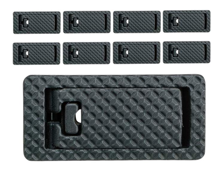 Fab Defense Fx-malc1b Locking Rail Cover Slim 9pack