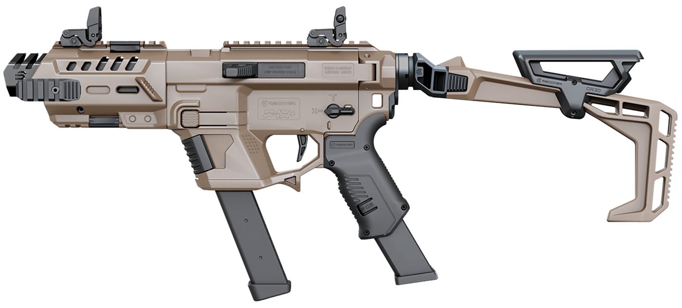 Recover Tactical PIXPBFST02 P-IX+Basic PG9 Folding Stock Metal Front Guard