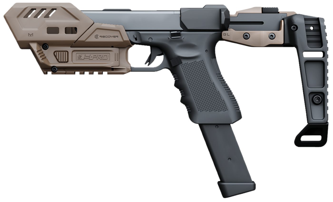 Recover Tactical S-PRO MG Conversion Kit for Glock G17/G19/G19X/G24/G25 Tan