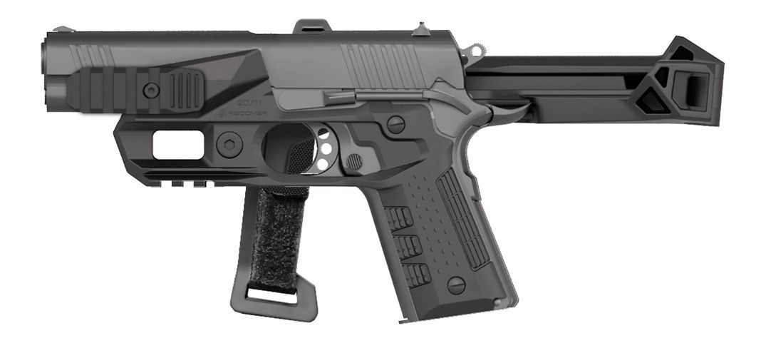 Recover Tacitcal 2011 1911 Brace Blk