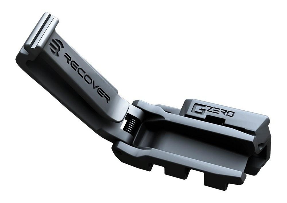 Recover Tactical GZERO IWB Clip Holster for Glock 43/43X/48 with Rail Black