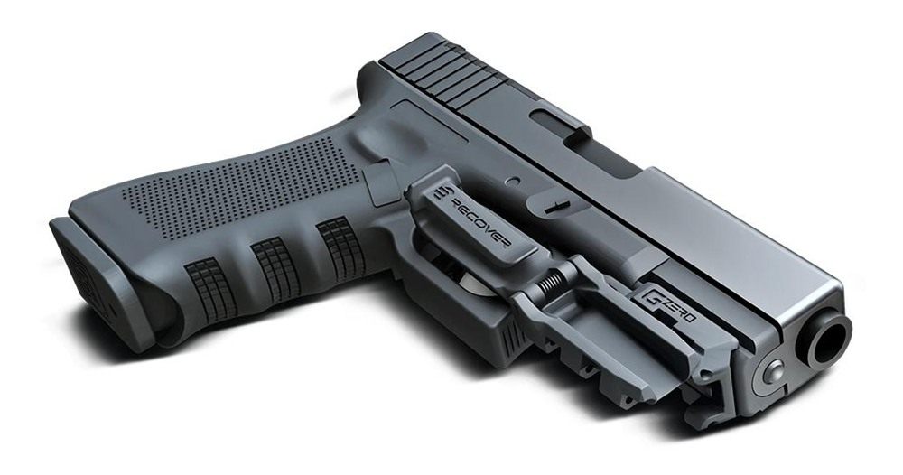 Recover Tactical GZERO IWB Clip Holster for Glock 43/43X/48 with Rail Black view 5
