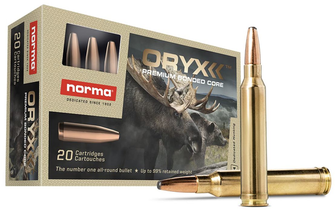 Norma Ammunition Oryx Rifle 35 Whelen 250gr SP 2428 fps 20/ct