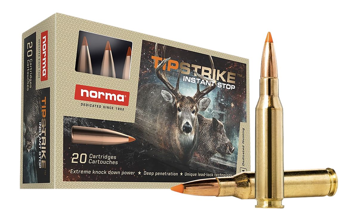 Norma Precision Ammunition 20170362 Dedicated Hunting Tipstrike 7mm-08 Rem