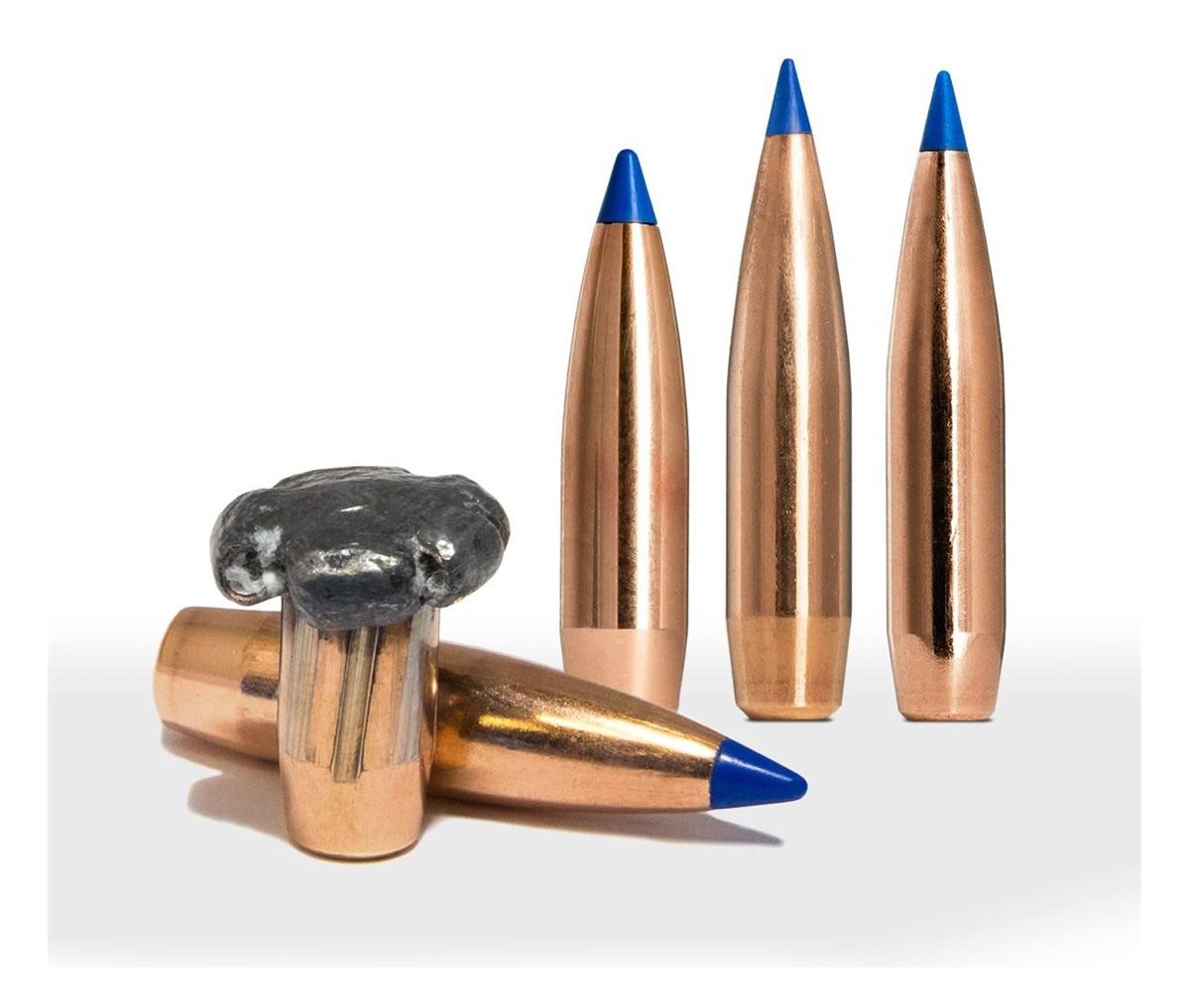 Norma Precision 6.5mm Bondstrike Bonded Boat Tail Polymer Tip Bullet .264 1