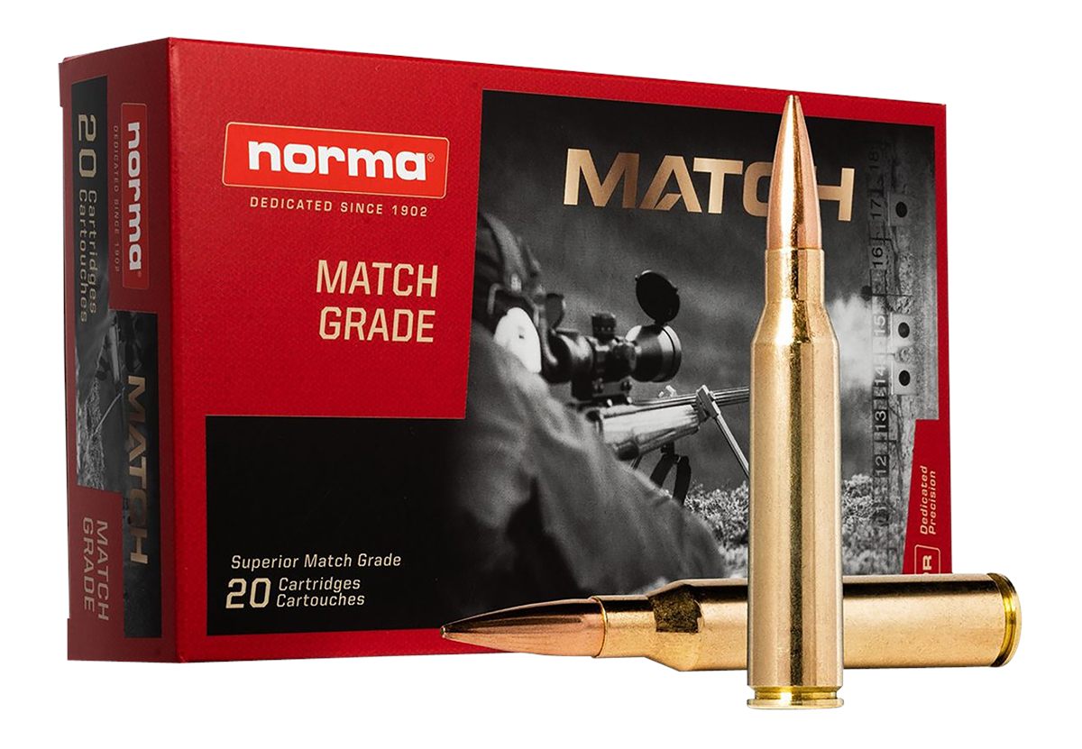 Norma Precision Ammunition 10185442 Dedicated Golden Target Match 338 Lapua