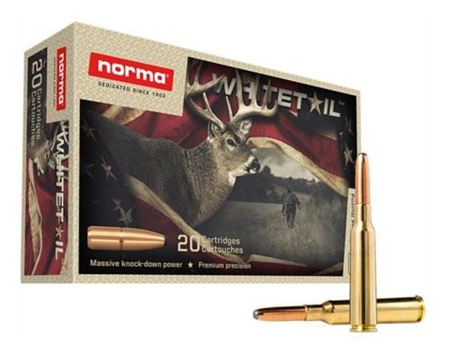 Norma Ammunition 20166622 Whitetail 6.5x55 Swedish 156gr Pointed Soft 20 Pe