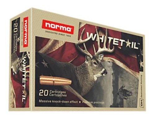 Norma Ammunition WhiteTail Rifle 7.65x53 ARG 174gr PSP 20/ct