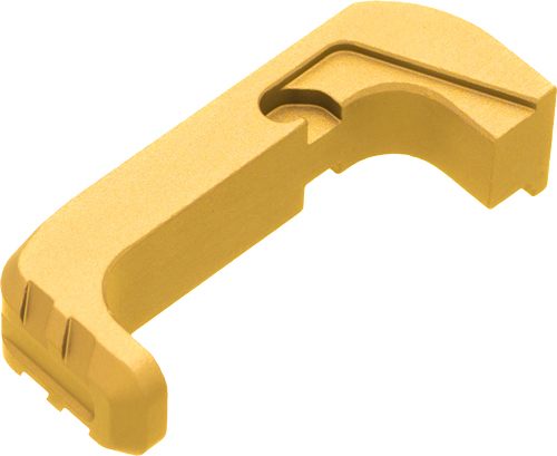 Tyrant CNC Tdgemrgldld Extended Magazine Release Glock Gen4-5 Gold Aluminum view 2
