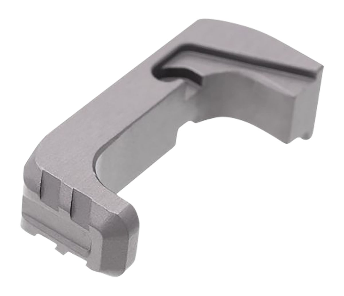 Tyrant CNC TDGEMRGG Extended Magazine Release Glock Gen4-5 Grey Aluminum