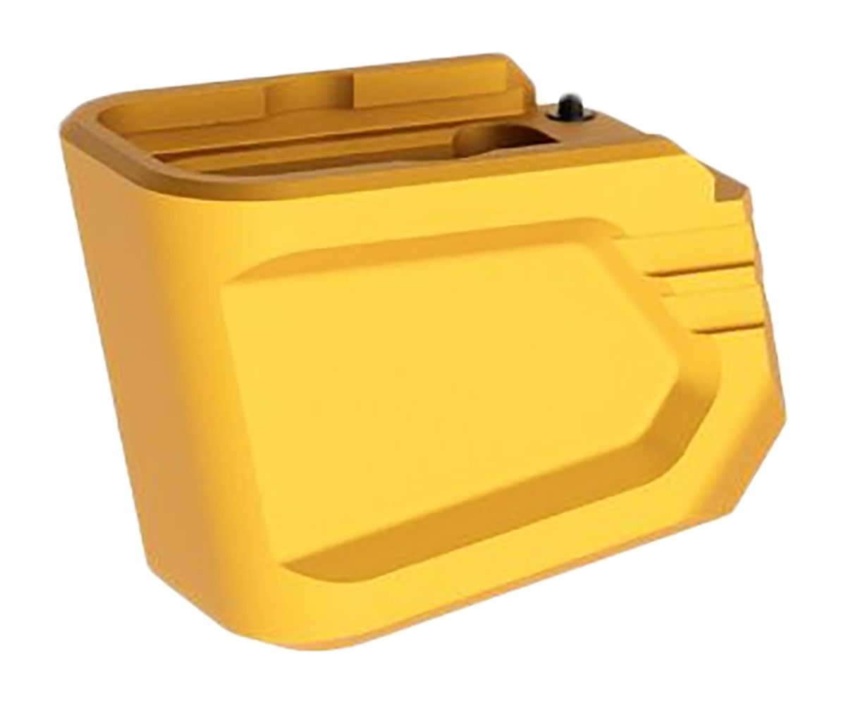 Tyrant CNC TDG19MAGEXGLD Magazine Extension Fits Glock 19/23 Gen 4/5 Gold A
