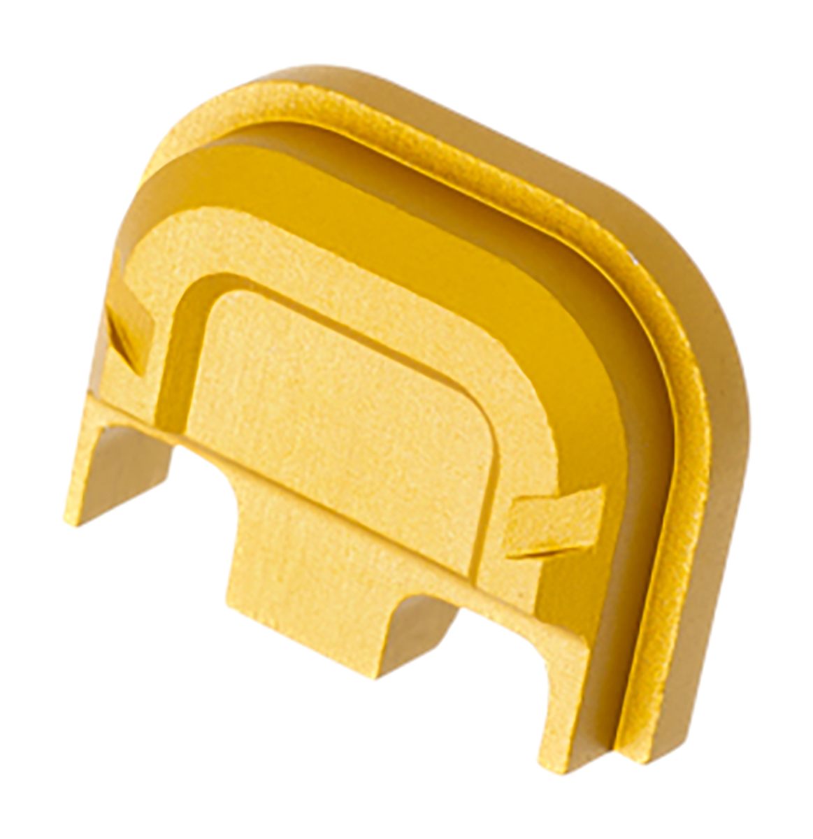 Tyrant CNC TDG5SPGLD Slide Cover Plate Chevron Design Glock Gen5 Gold Alumi