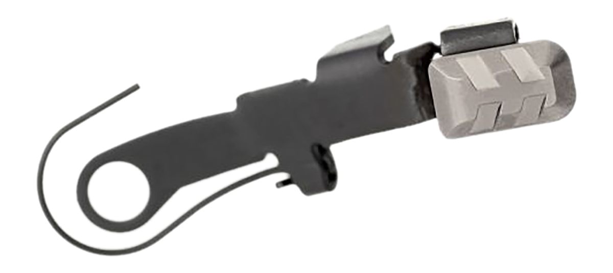 Tyrant CNC TDGSTOP24G Extended Slide Release 9mm Glock Gray 6061 Aluminum