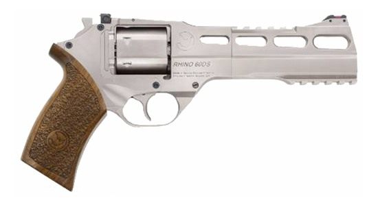 Chiappa Firearms Rhino 60ds 357mag 6 Fos Nickel 6rd