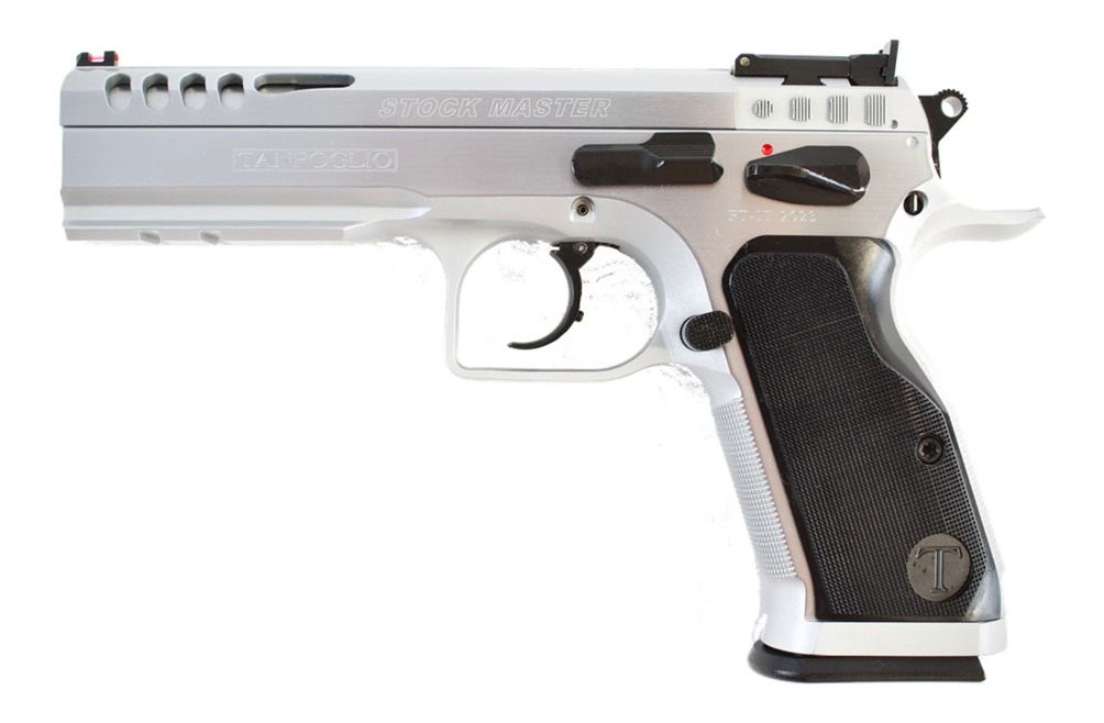 Tanfoglio IFG TFSTOCKM9 Defiant Stock Master 9mm Luger 17+1 4.75in Hard Chr view 2