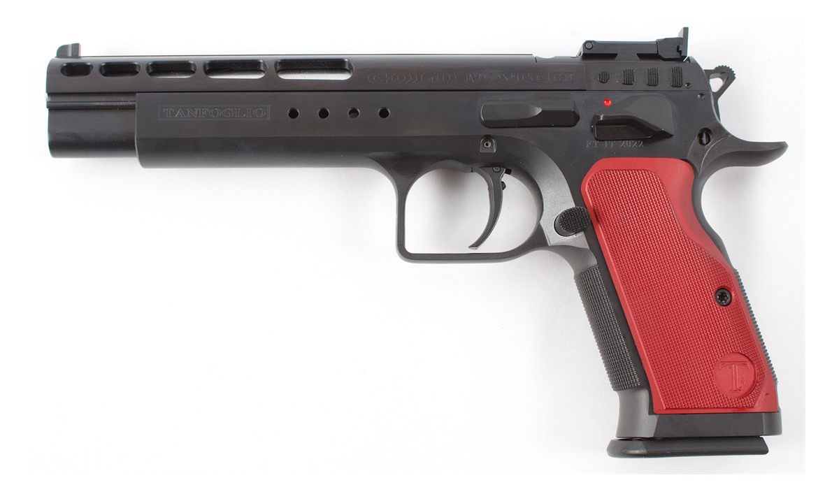 Italian Firearms Group Tanfoglio TFGOLDM10OR Gold Match 10mm Auto 14+1, 6in