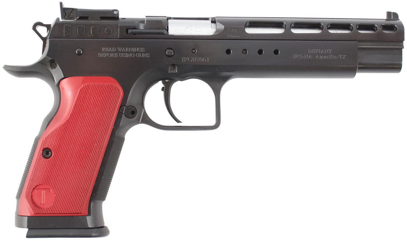 Italian Firearms Group Tanfoglio TFGOLDM10OR Gold Match 10mm Auto 14+1, 6in view 2