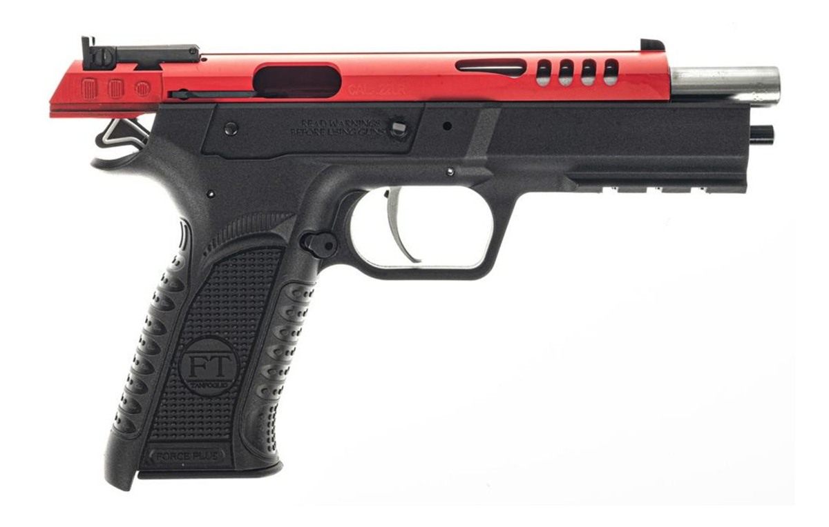 Tanfoglio TFFORCE22 Force 22 LR 10+1 4.40in Stainless Steel Barrel, Red Por view 3