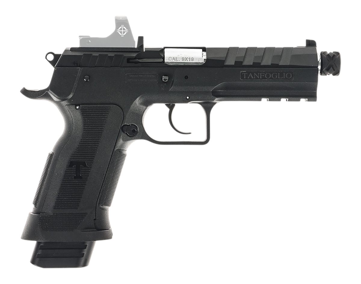 Tanfoglio TFFDT9RS Force Duty Tactical 9mm Luger 20+1 4.90in Stainless Thre