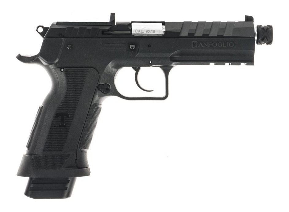 Tanfoglio TFFDT9RS Force Duty Tactical 9mm Luger 20+1 4.90in Stainless Thre view 3