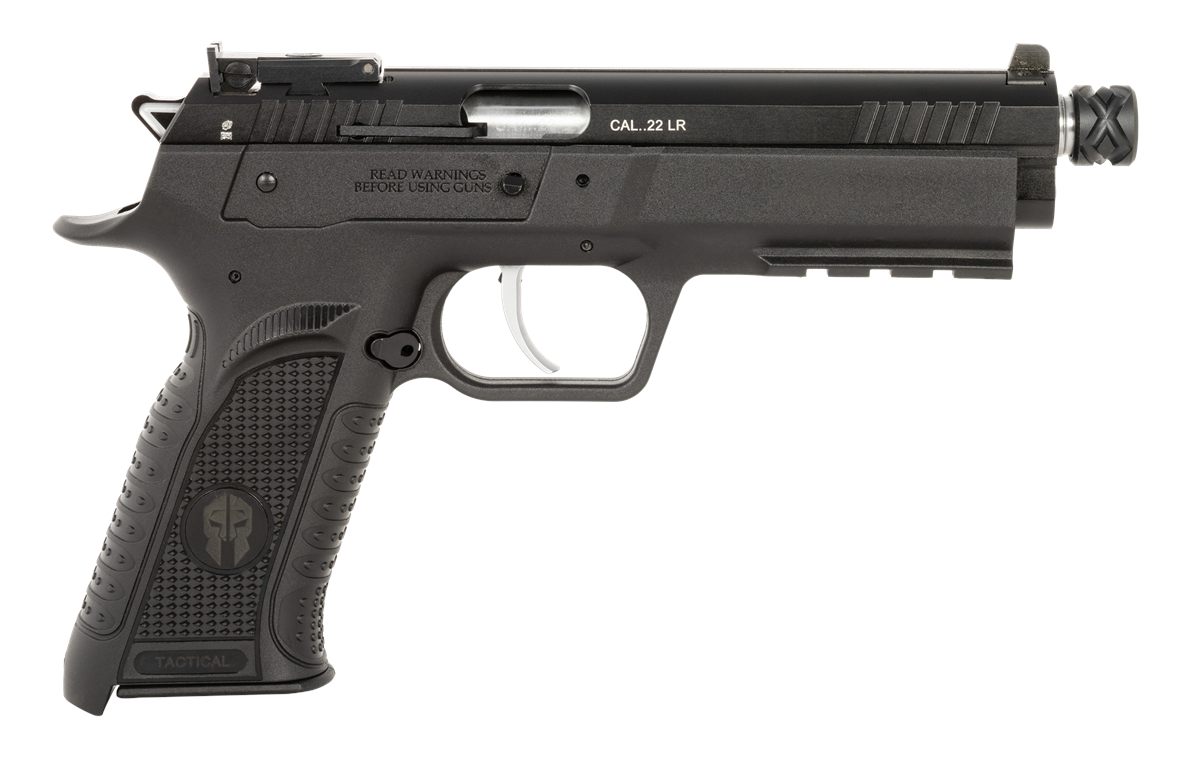 Italian Firearms Group Tanfoglio TFFTAC22AS Force Tactical 22 LR 10+1 4.40i