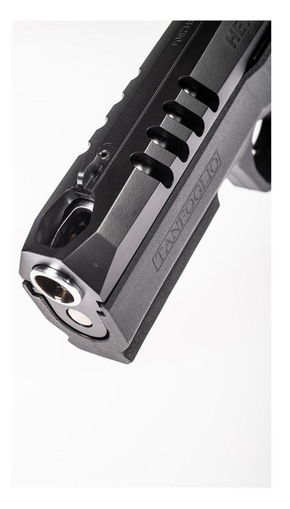 Tanfoglio Hexagon P Handgun 9mm Luger 17rd Magazine(2) 4.45in Compensated B view 2