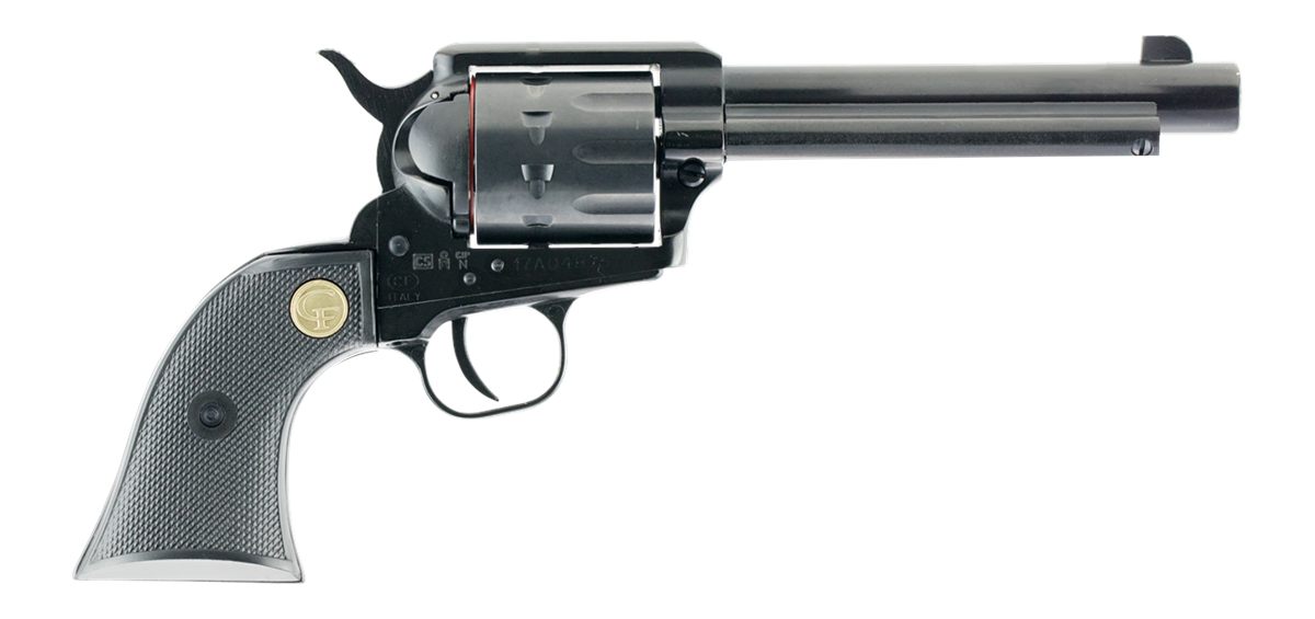 Chiappa Firearms CF340160D SAA 1873 Medium 22 LR/22 WMR 10 Shot, 5.50in Blu