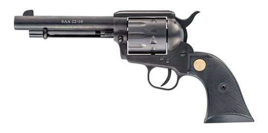 Chiappa Firearms CF340160D SAA 1873 Medium 22 LR/22 WMR 10 Shot, 5.50in Blu view 2
