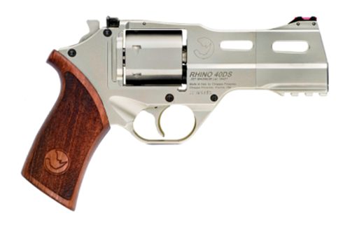 Chiappa Firearms 340222 Rhino 40DS Small 357 Mag 6 Shot, 4in Nickel-Plated view 3