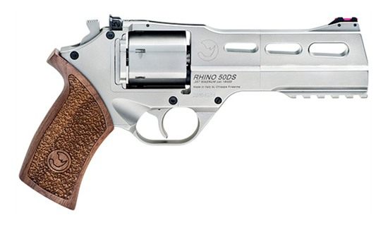 Chiappa Firearms 340223 Rhino 50DS Medium 357 Mag 6 Shot, 5in Nickel-Plated view 2