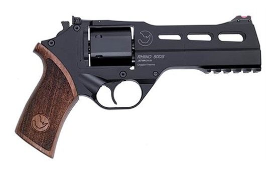 Chiappa Rhino 50DS 9MM 5in ADJ. Sight Black/Walnut