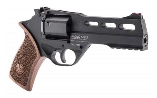 Chiappa Firearms Rhino 50SA 9MM 5in ADJ. Sight Black/Walnut view 2