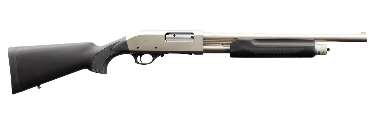 Charles Daly 930228 301 Tactical 12 Gauge Pump 3in 5+1 18.50in Nickel Vent