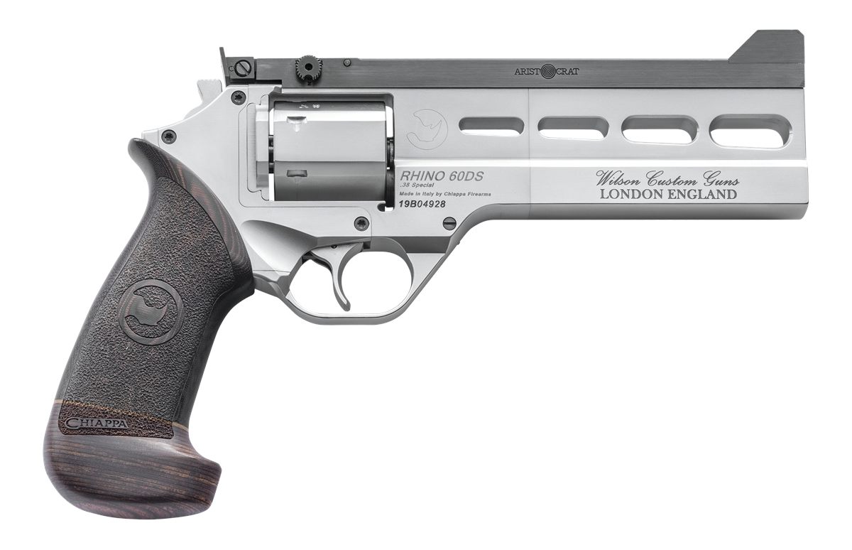 Chiappa Firearms 340302 Rhino Match Master 38 Special 6 Shot, 6in Gray PVD