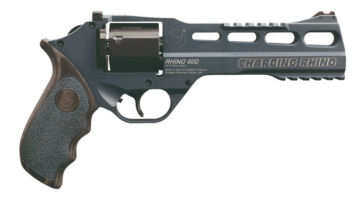 Chiappa Firearms 340314 Rhino 60DS Gen II 9mm Luger 6 Shot 6in Slate Cerako