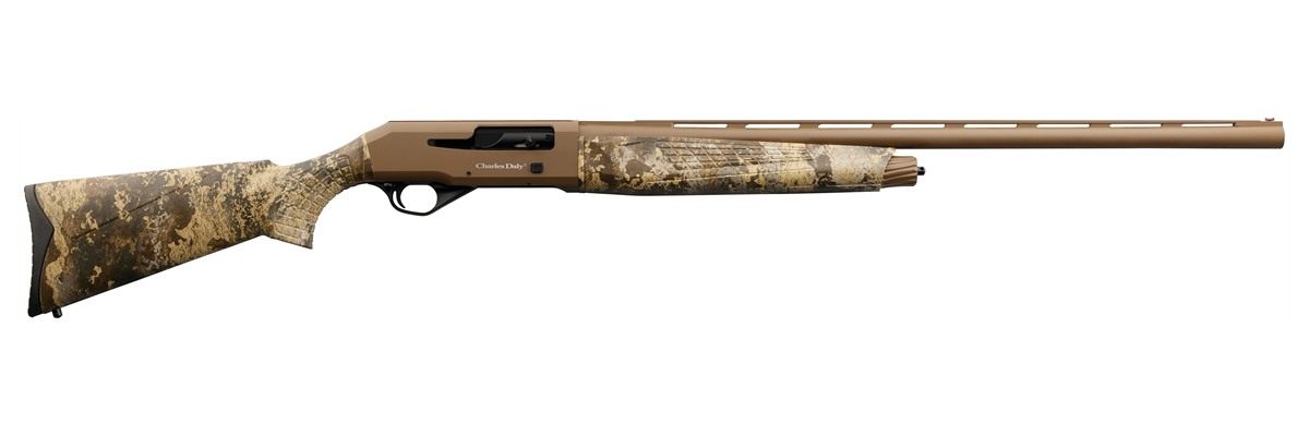 Charles Daly 930204PT 601 12 Gauge 4+1 3in 28in Vent Rib Barrel, Flat Dark