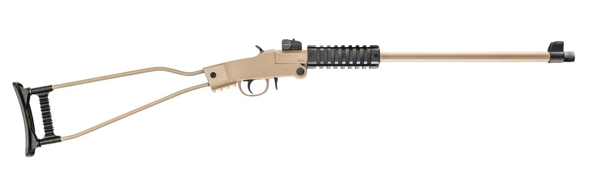Chiappa Firearms 500255 Little Badger Full Size 22 LR 1 Shot, 16.50in Deser