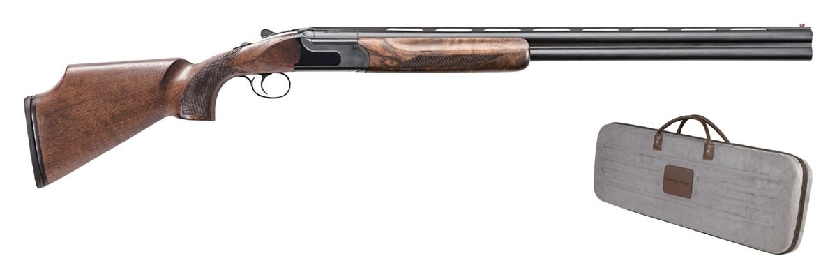 Charles Daly O/U 214E Compact 12GA 3in 28in CT-5 Ejector BLK