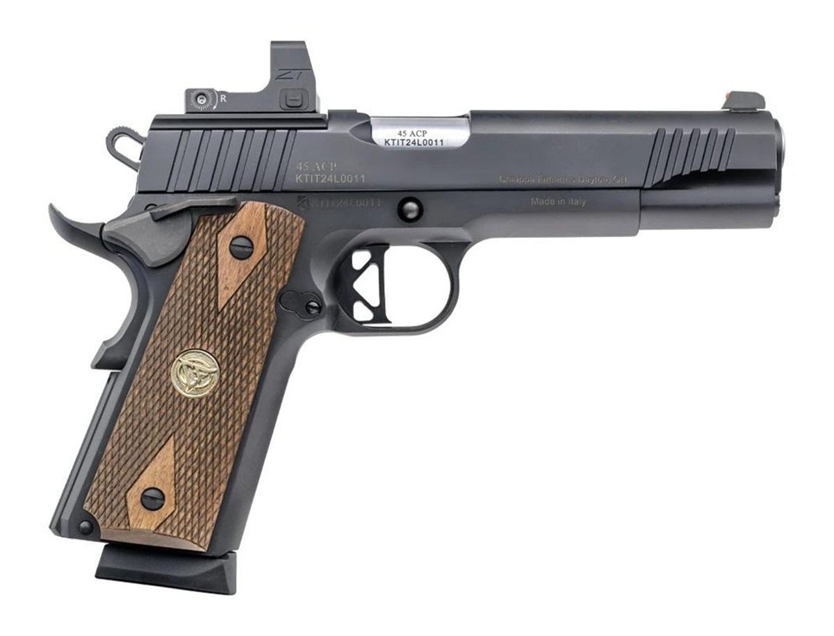 Chiappa Firearms USA 1911 Superior MRS Red Dot Handgun .45 ACP 5in Barrel B view 2