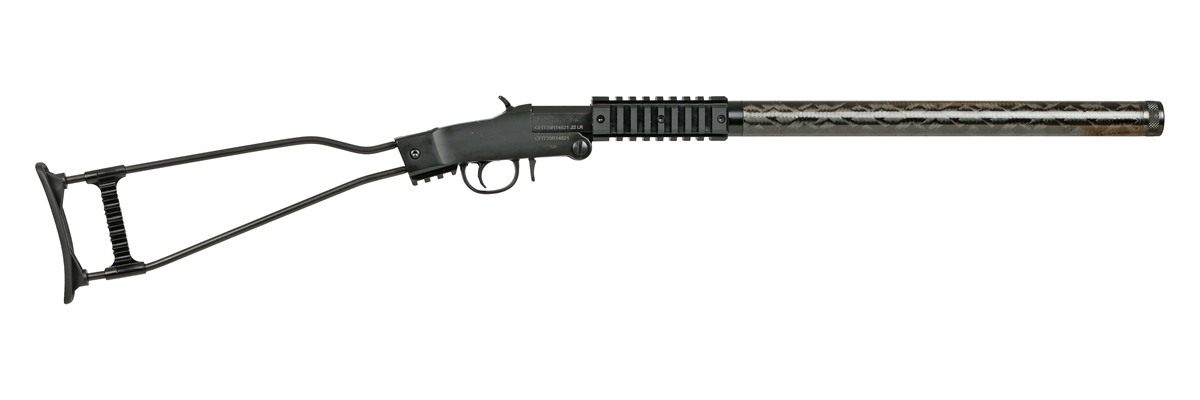Chiappa Firearms 500278 Little Badger 22 LR 12+1 16.50in Threaded Carbon Fi