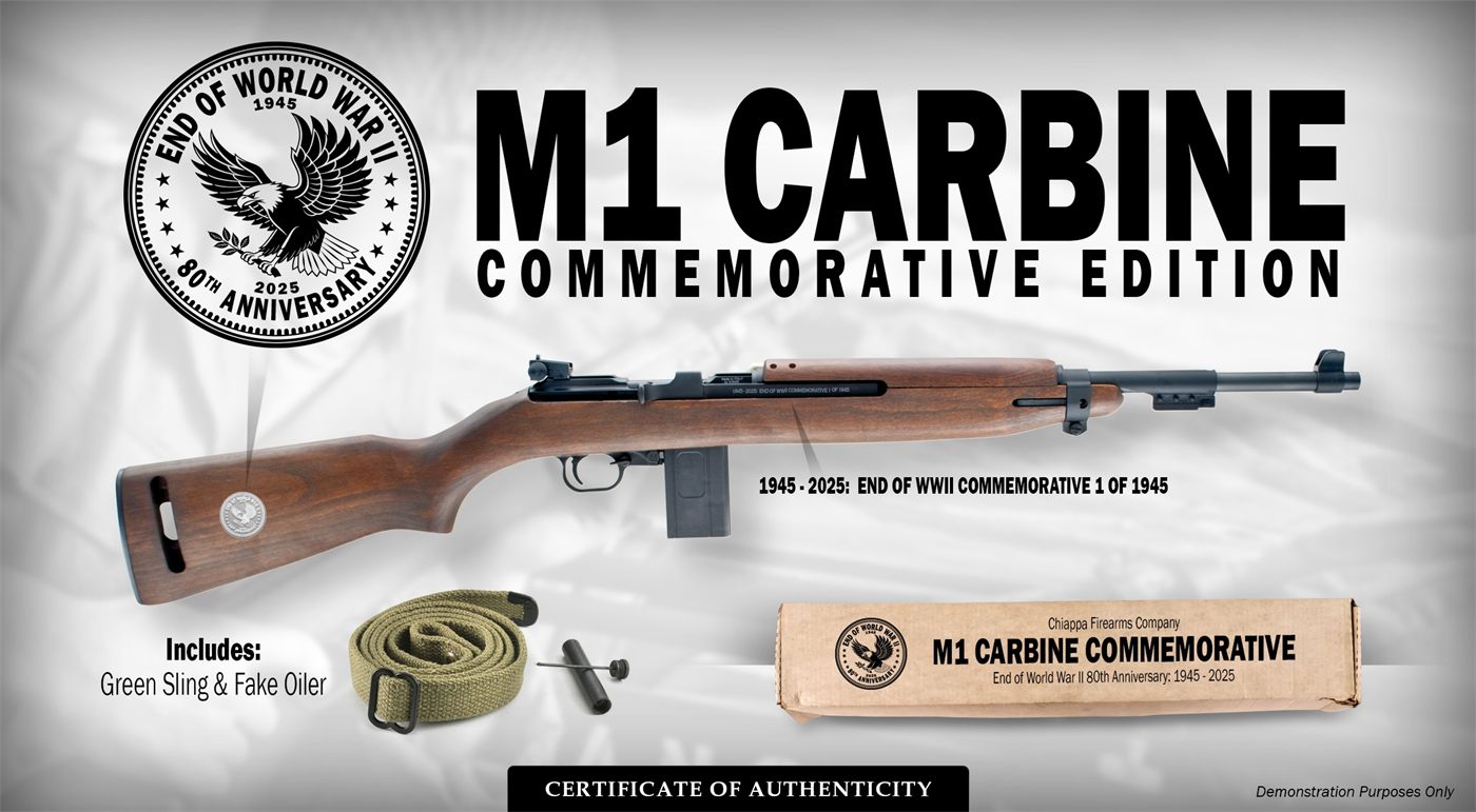 Chiappa Firearms 500279 M1-22 Commemorative Edition LR 10+1 18in Blued Barr