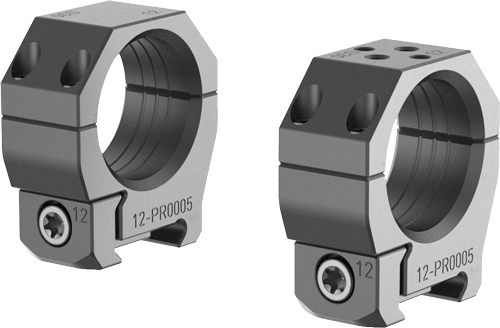 AUDERE SCOPE RINGS PSR 30MM LOW BLACK