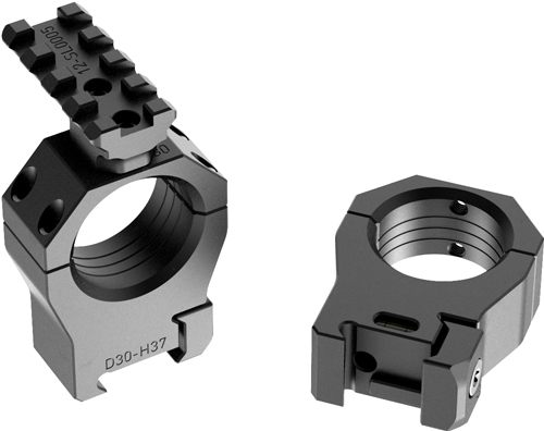 AUDERE SCOPE RINGS PSR 30MM GEN III W/LEVEL HIGH BLACK view 2