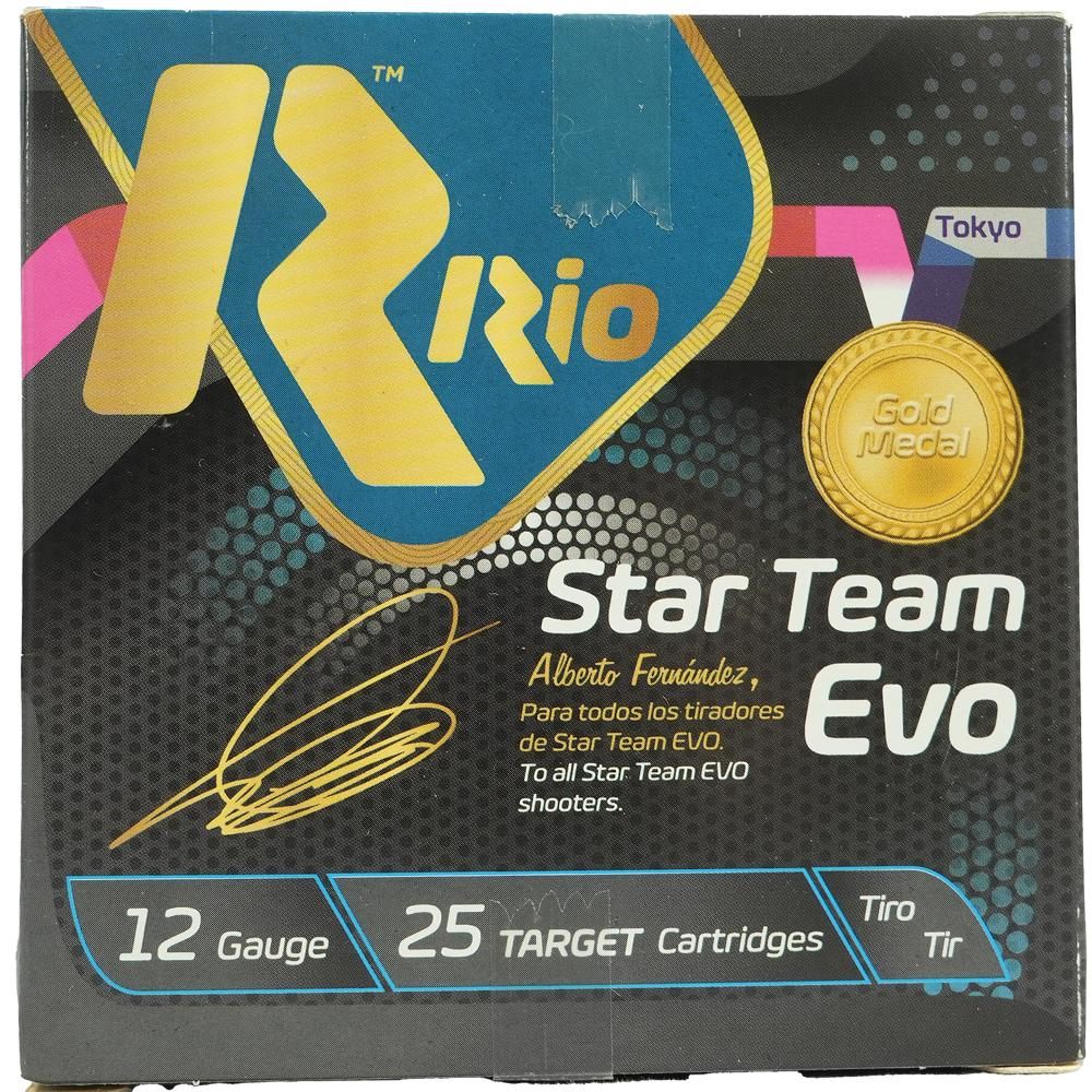 Rio Outdoors Star Team EVO Shotshells 12ga 2-3/4in 1oz 8 1280 fps 25/ct