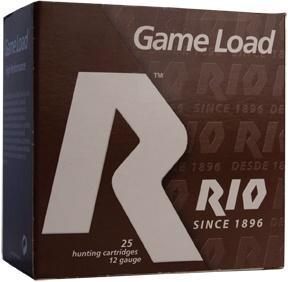 Rio Outdoors Super Game Shotshells 12 2-3/4in 1/8 oz 1280 fps 6 25/ct