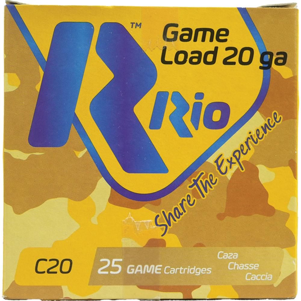 Rio Outdoors Royal Buck 20ga 2-3/4in 9 plts 1 1345 fps 25/ct