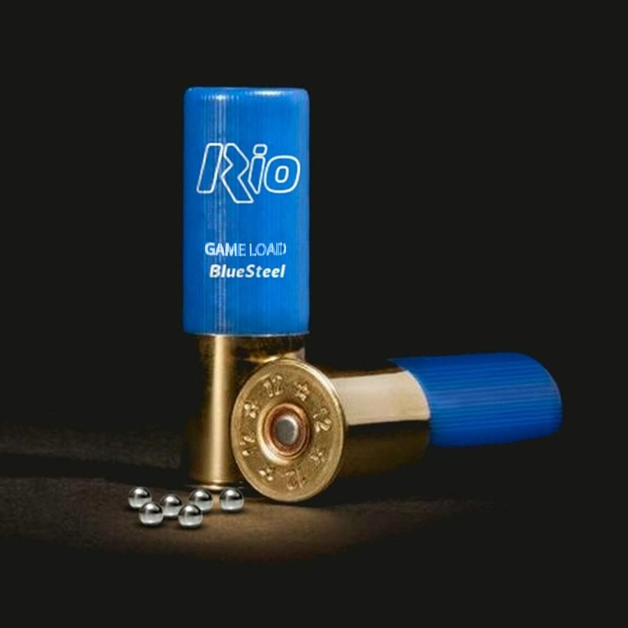 Rio Outdoors Game Load Blue Steel Shotshells 12 2-3/4in 1/8oz 1360 fps 6 25 view 2